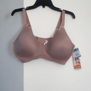 Warner's Seamless Bra in Brown